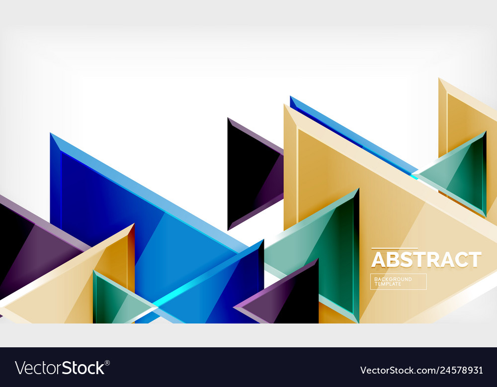 Triangular low poly background design
