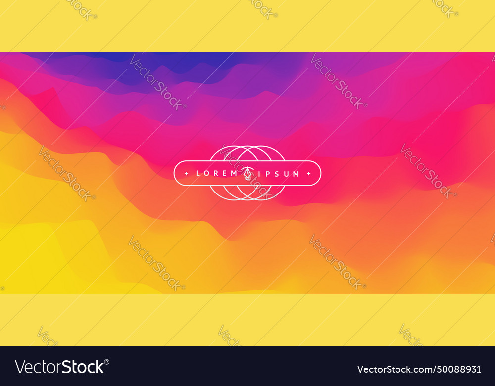 Wavy gradient backdrop abstract background vector image Wavy gradient backdrop abstract background