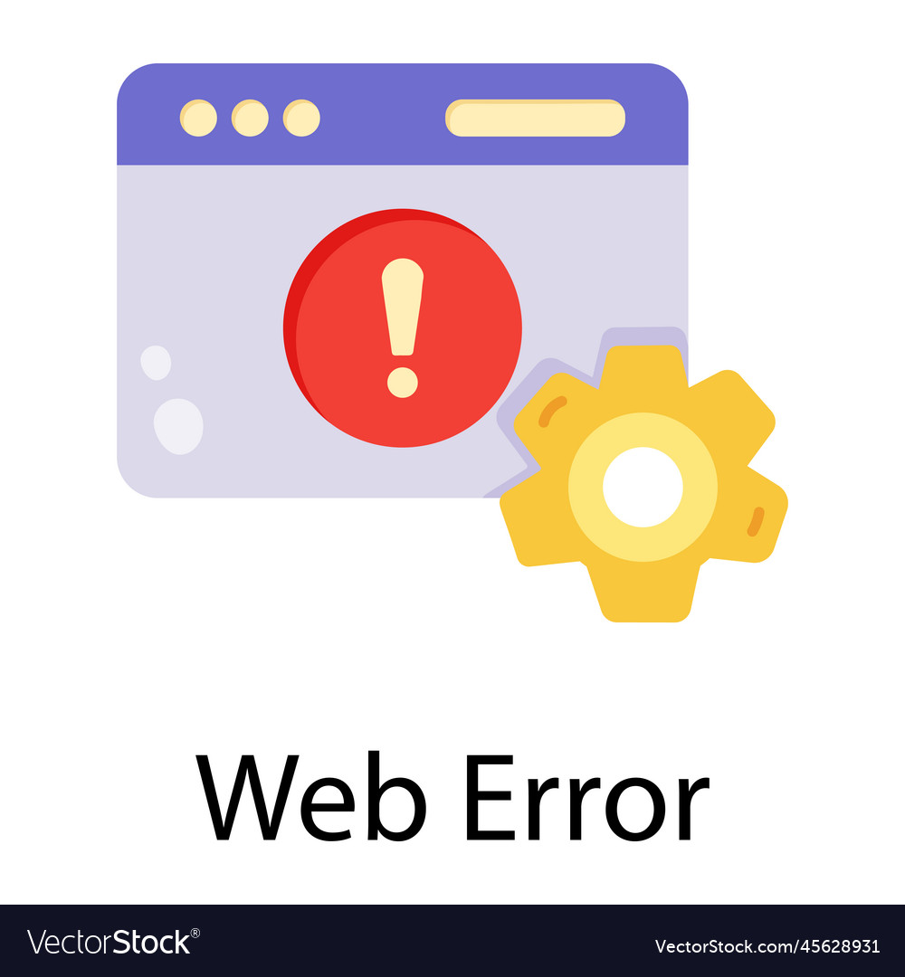 Web error