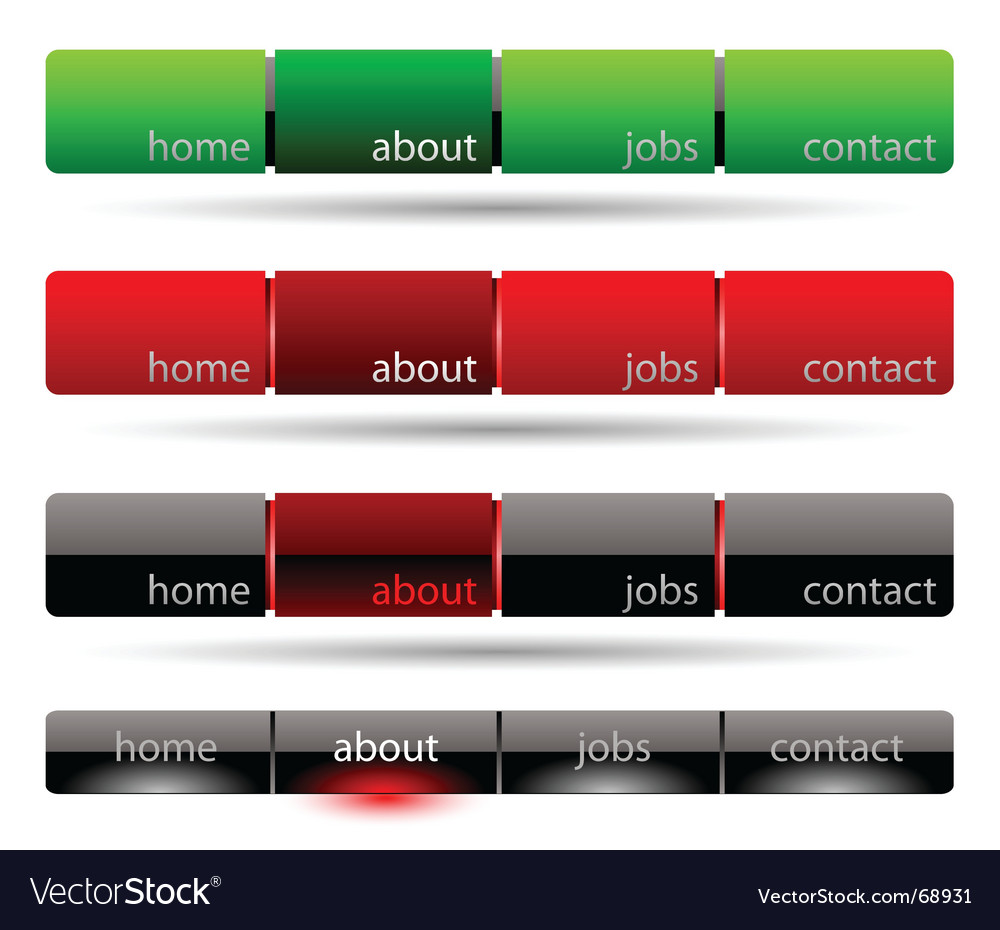 Website Button Collection