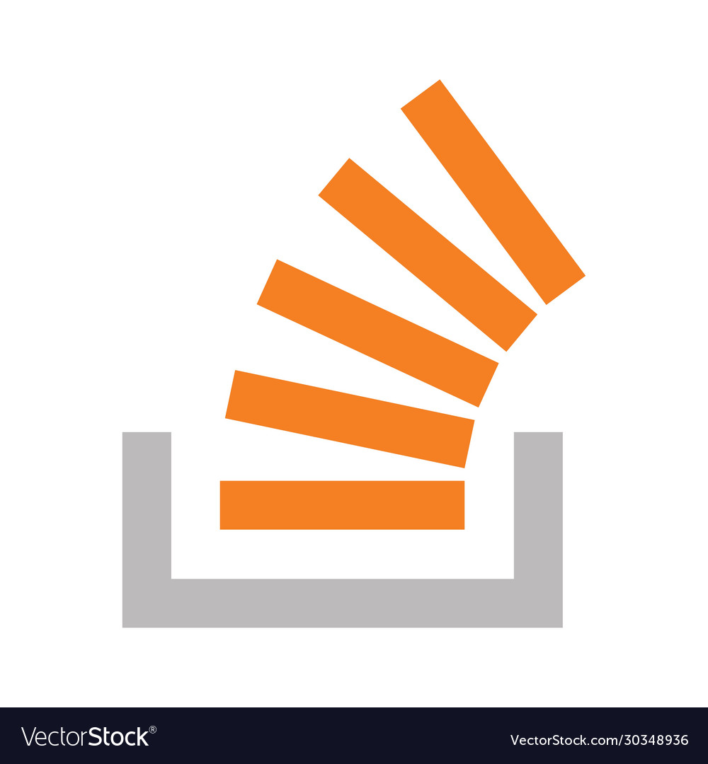 Emblem stackoverflow Vector Image Emblem stackoverflow