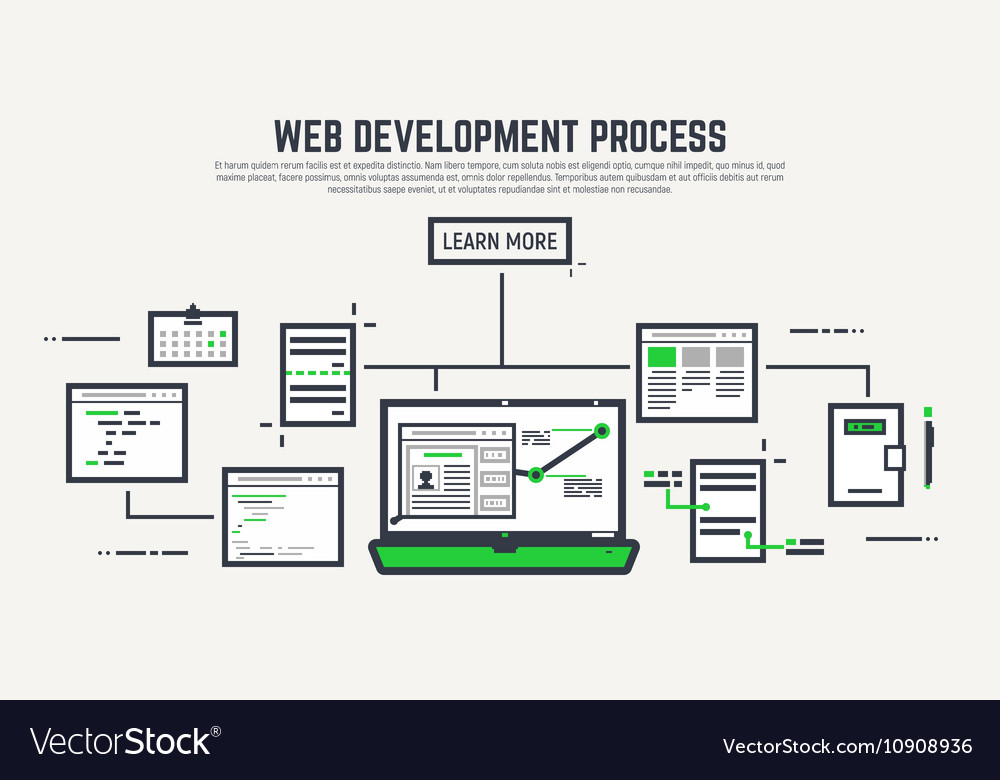 Programming line icon Royalty Free Vector Image
