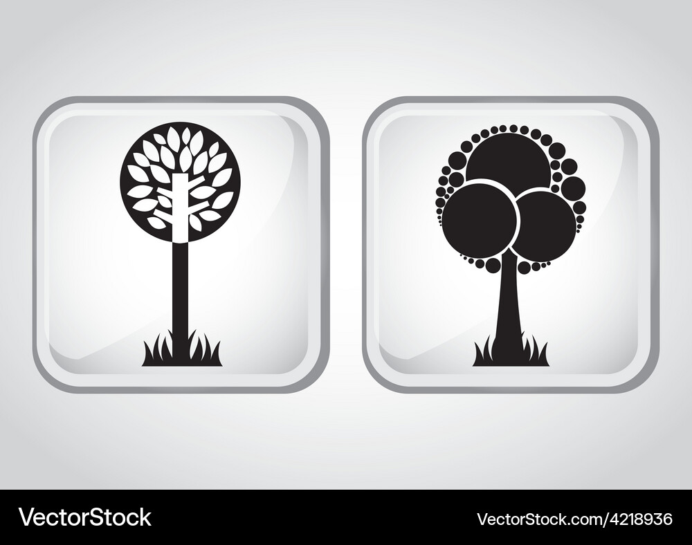 Tree icon Royalty Free Vector Image - VectorStock
