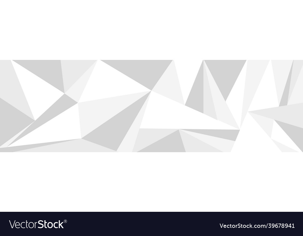 Abstract blue gradient triangles of different