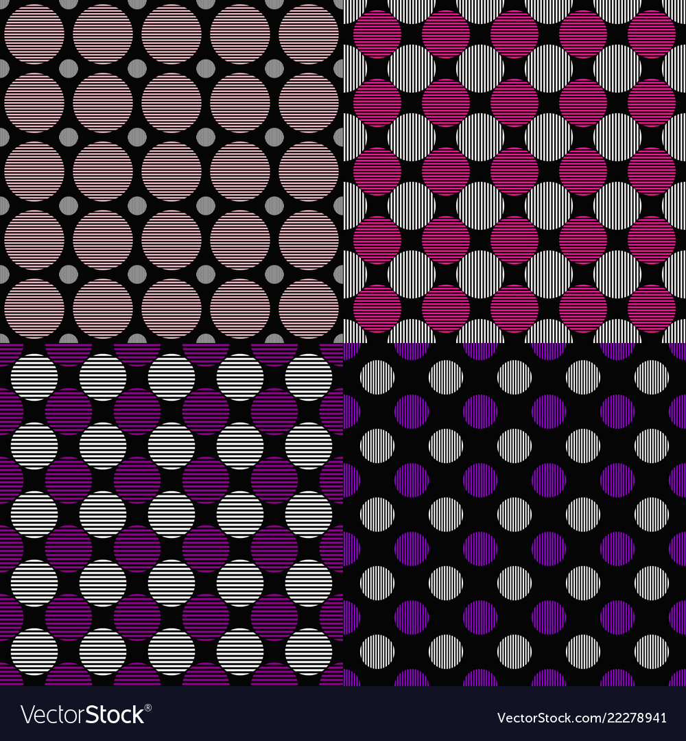 Abstract seamless circle pattern background