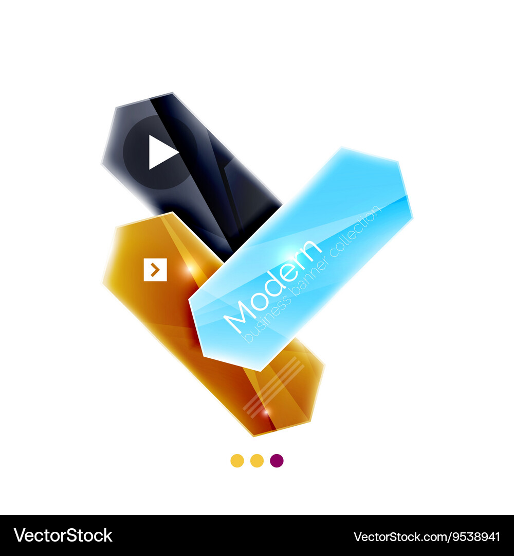 Arrow infographics element Royalty Free Vector Image