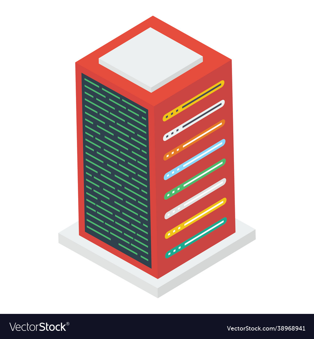 Data server rack