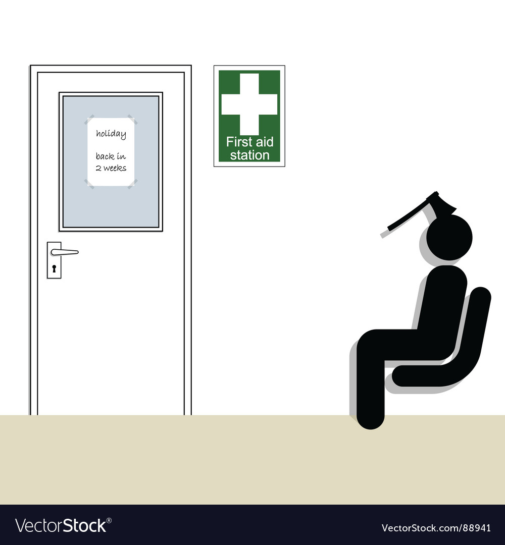 First aid station