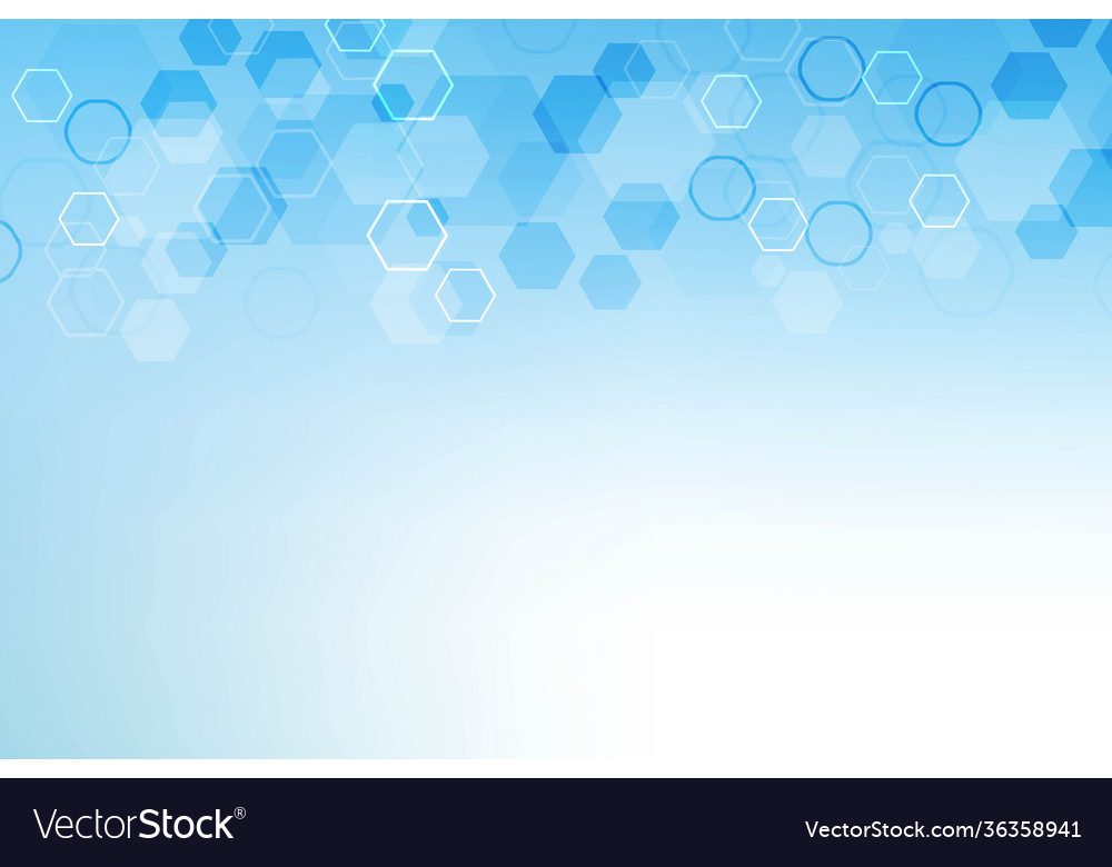 Hexagonal Science Background