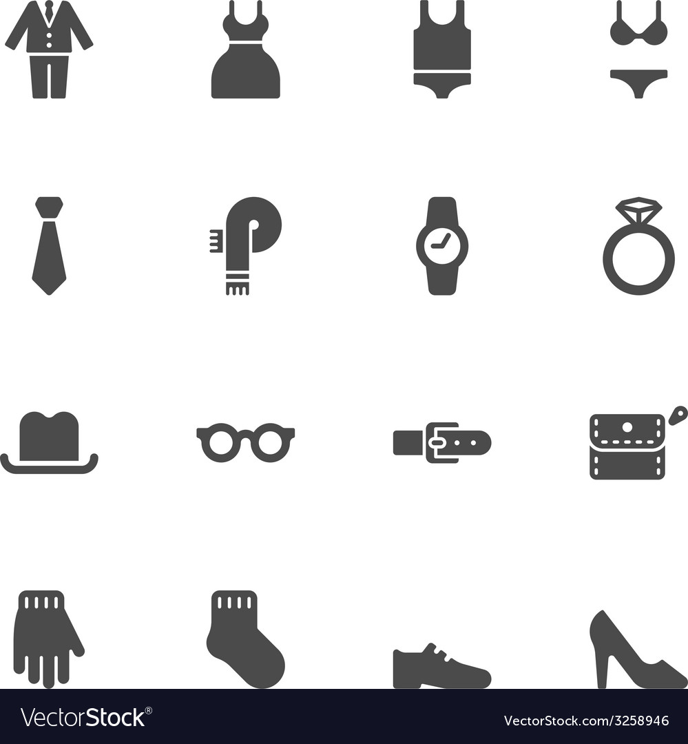 Clothes icons