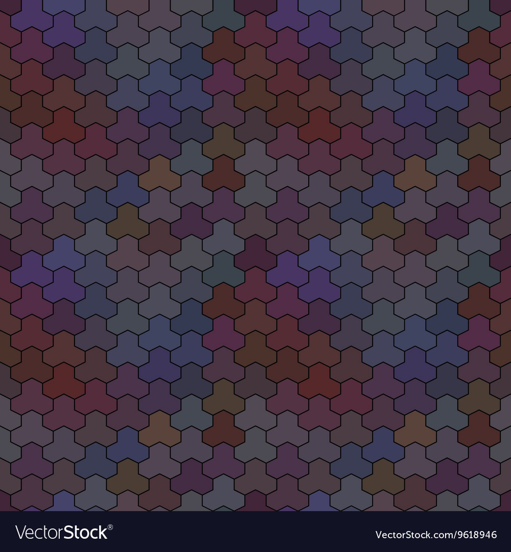Geometric pattern with shapes