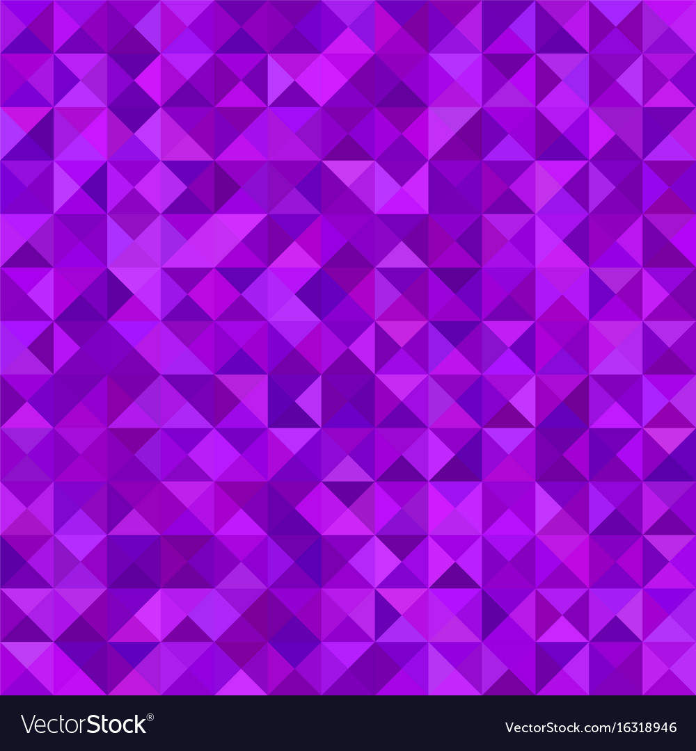 Geometric triangle tiled mosaic pattern