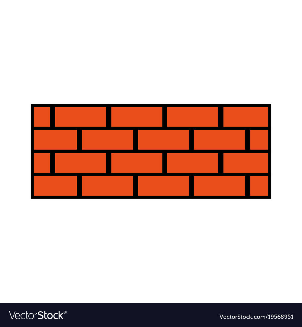 Brick Wandkonstruktion Concret Bild
