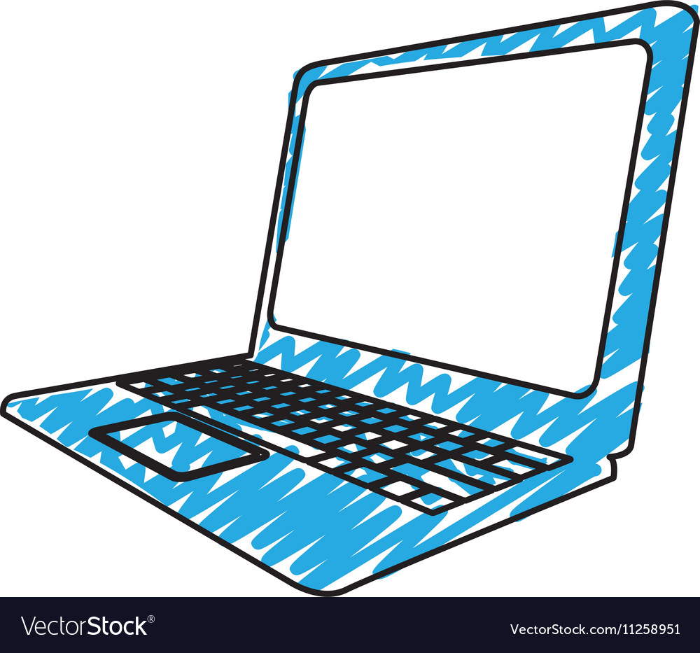 Laptop computer icon image
