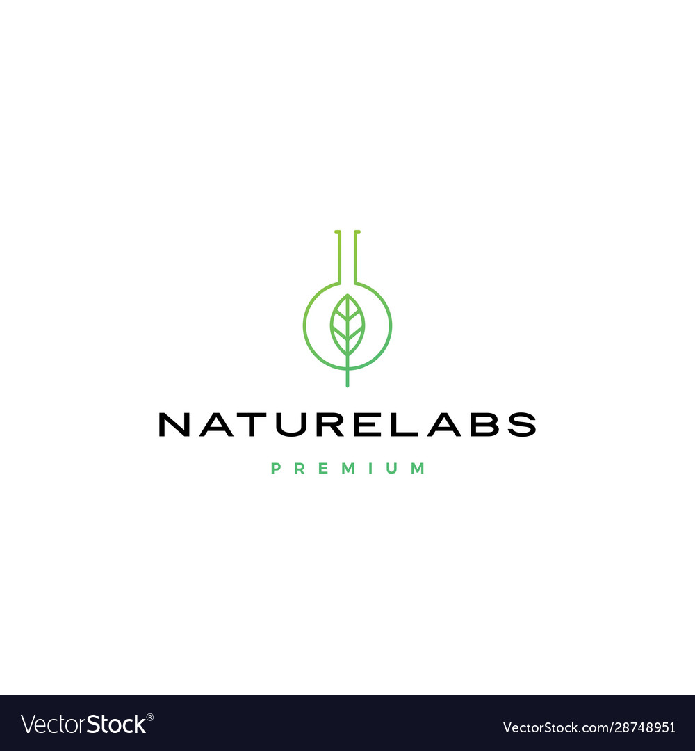 Blatt Natur Lab naturelabs Logo-Ikone