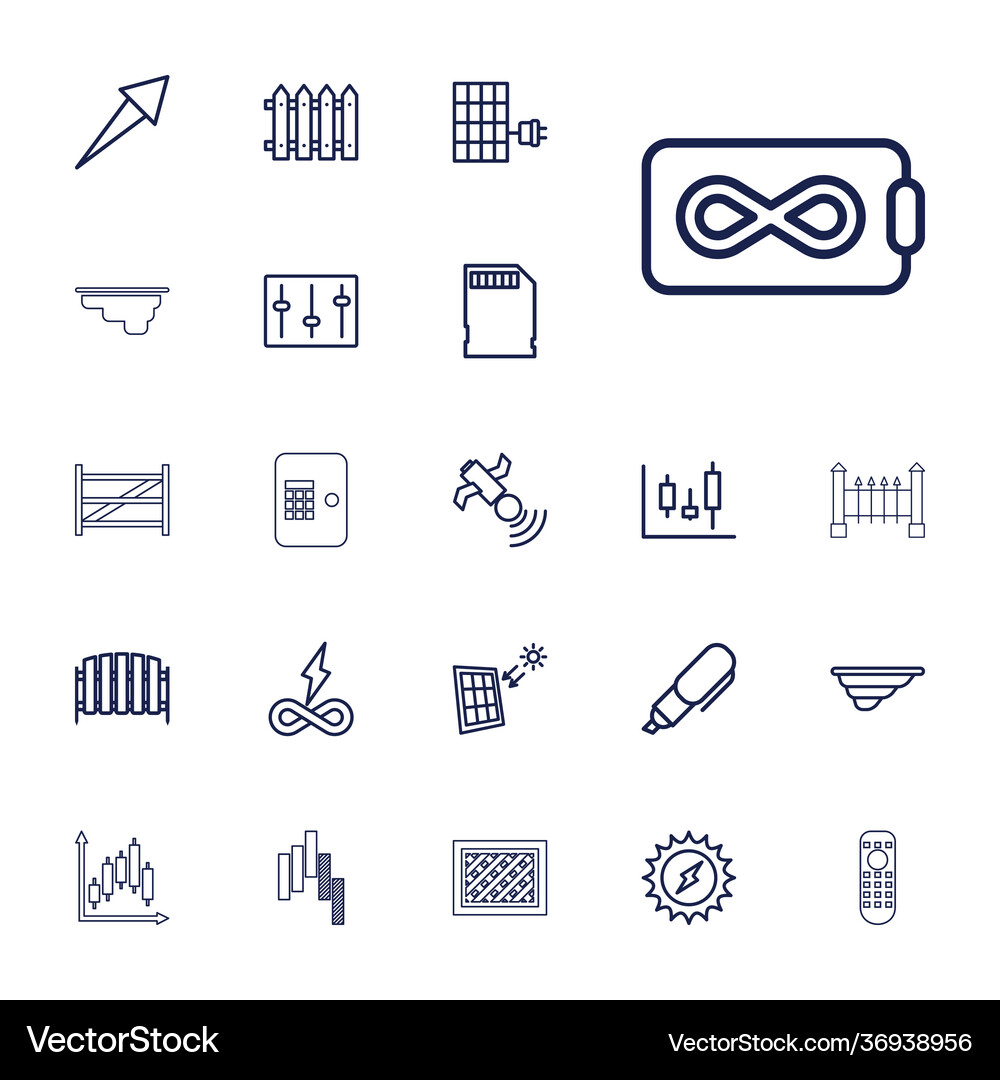 22 panel icons Royalty Free Vector Image - VectorStock