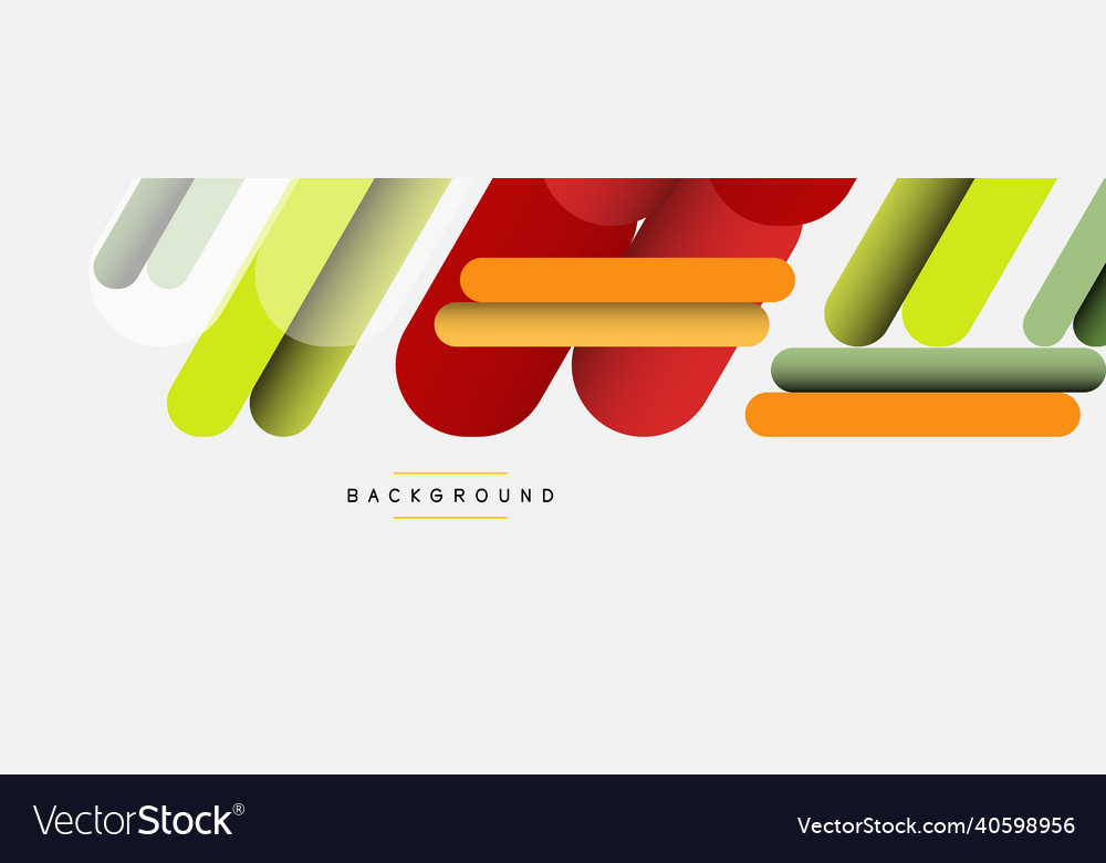 Abstract background round shapes lines