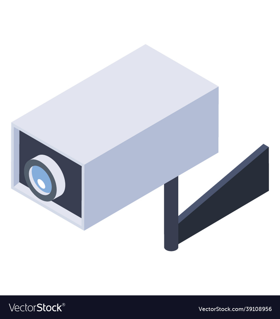 Cctv camera Royalty Free Vector Image - VectorStock