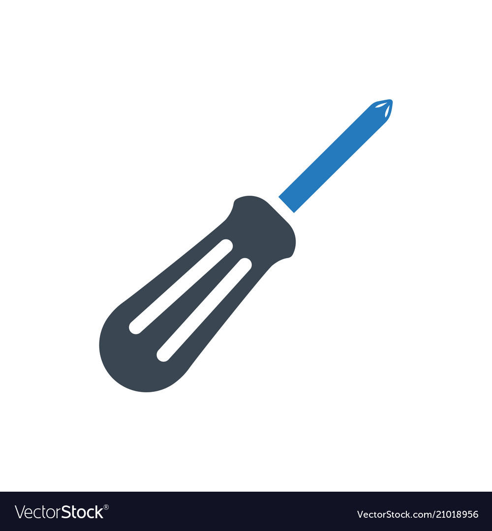 Screwdriver Icon Royalty Free Vector Image Vectorstock