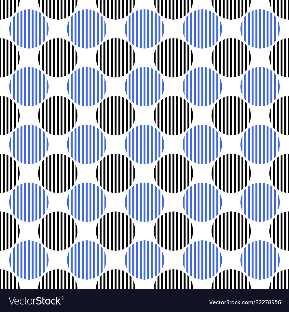 Simple seamless pattern - circle background vector image Simple seamless pattern - circle background
