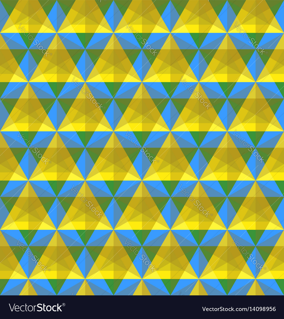 Triangular geometric seamless pattern
