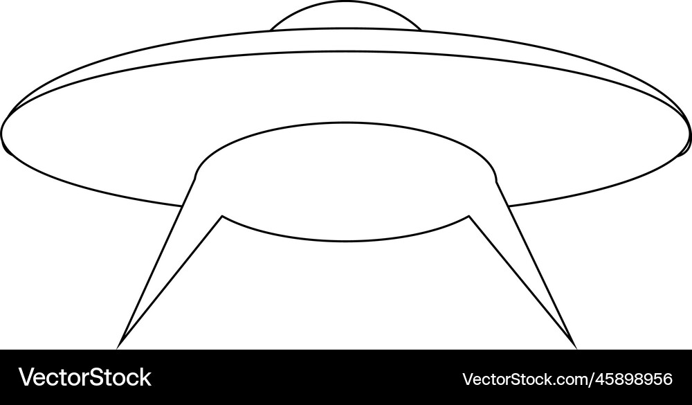 Ufo icon Royalty Free Vector Image - VectorStock