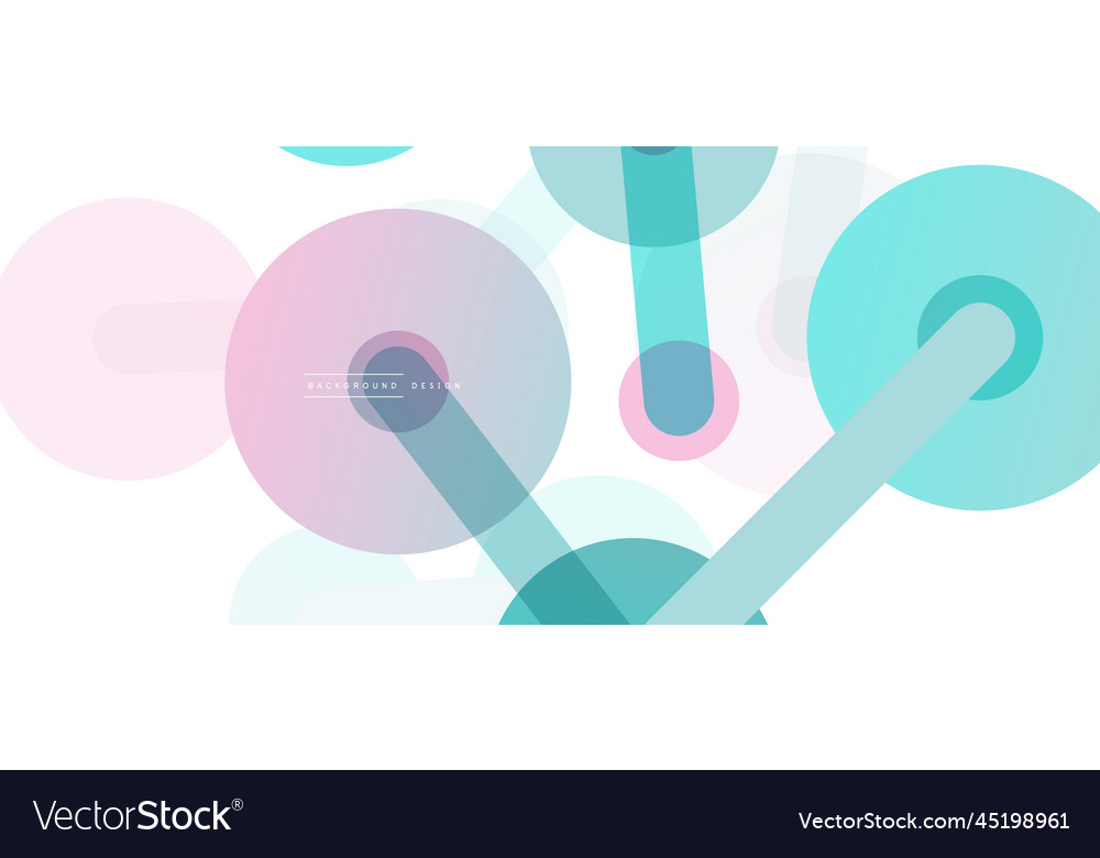Abstract background round dots connected by lines Vector Image Abstract background round dots connected by lines