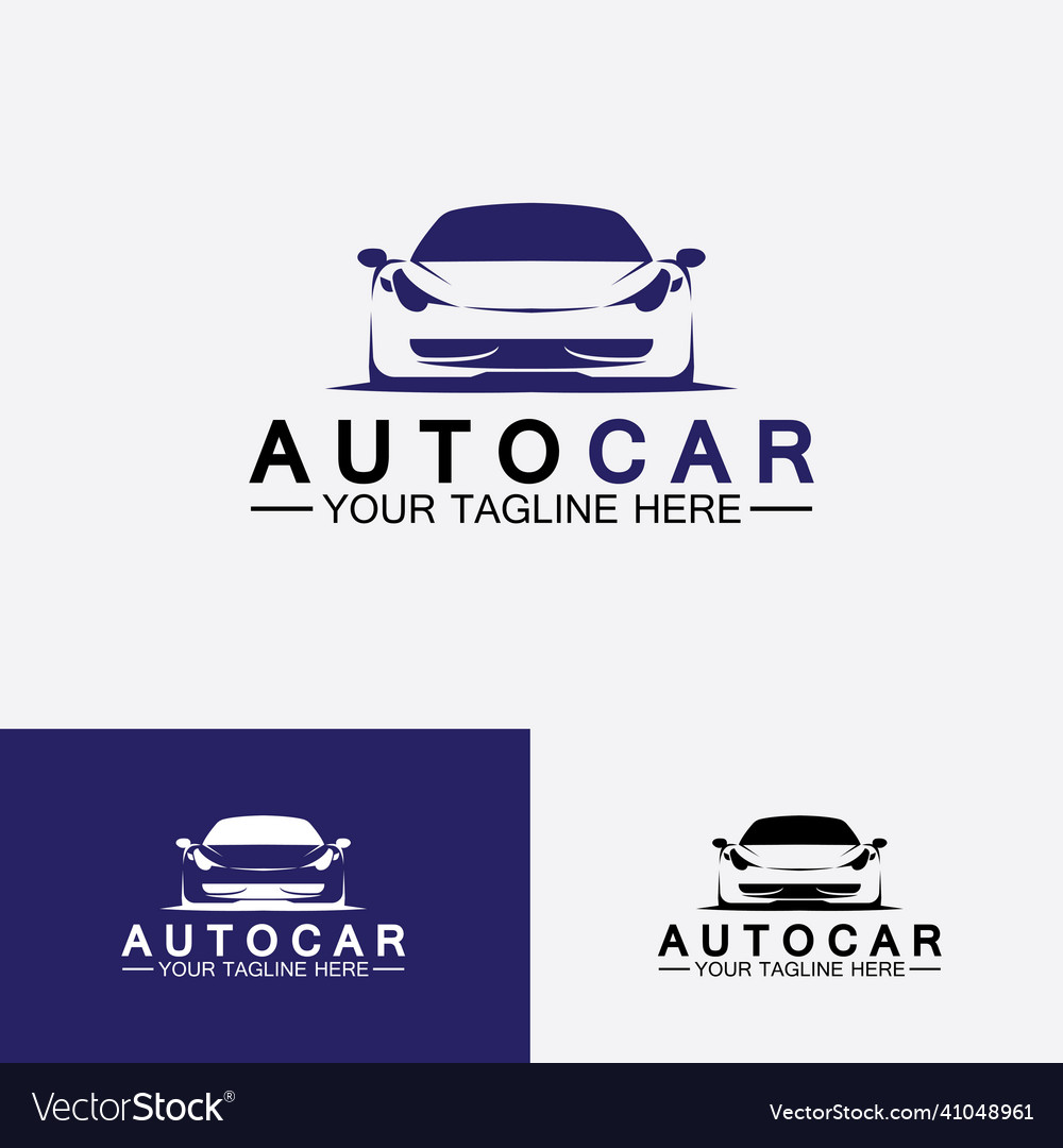 Auto Auto Auto Logo Design mit Konzeptsport