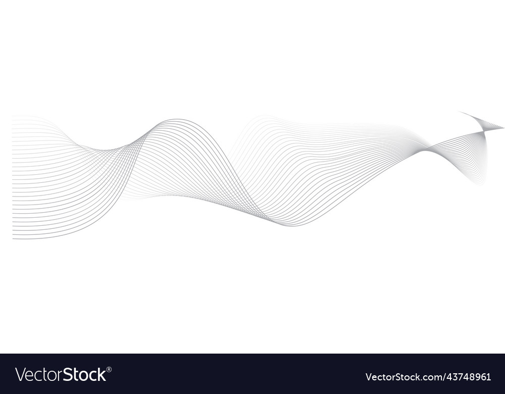 Wavy thin line pattern