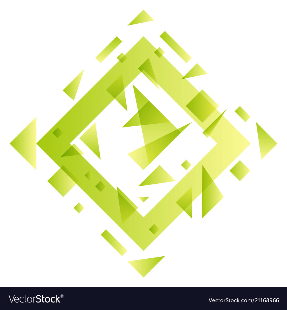 Abstract blurred background with hipster triangles