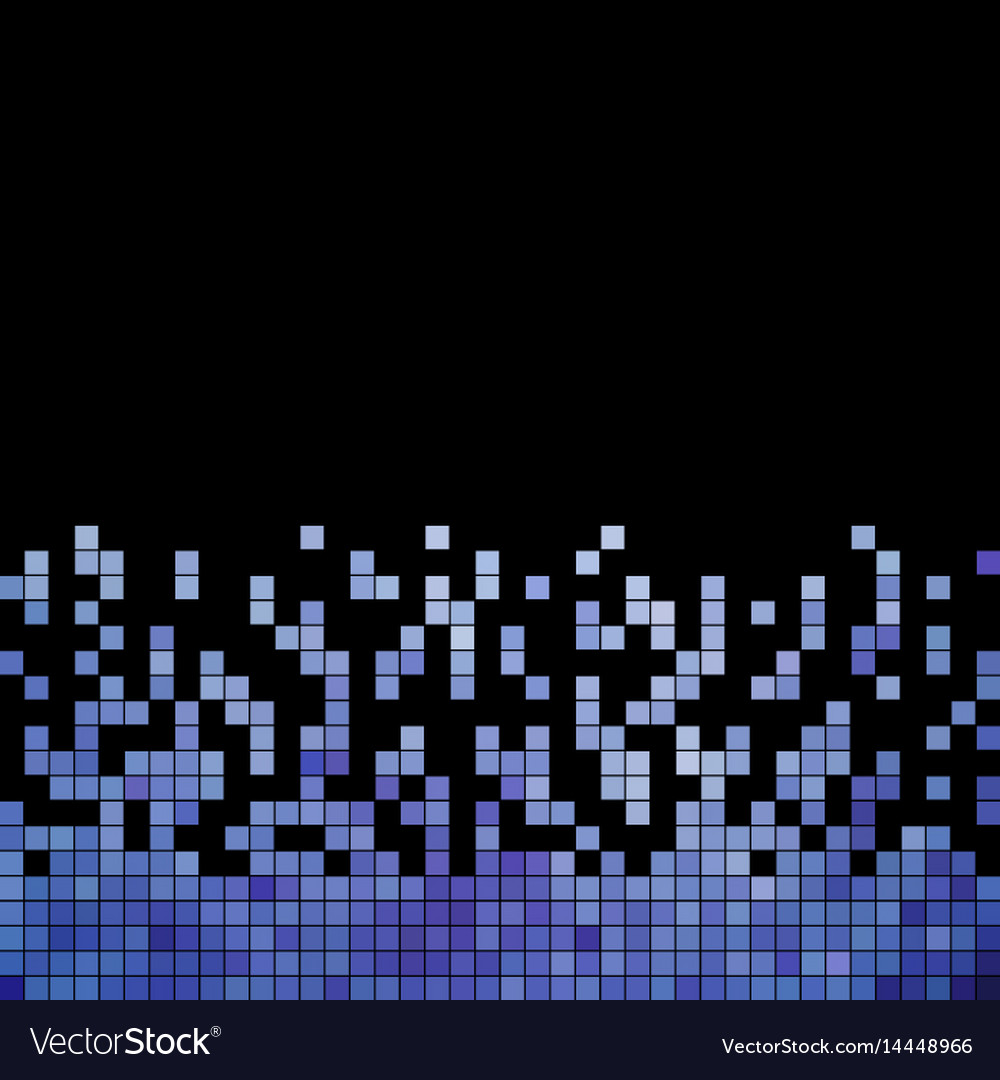 Abstract square pixel mosaic background