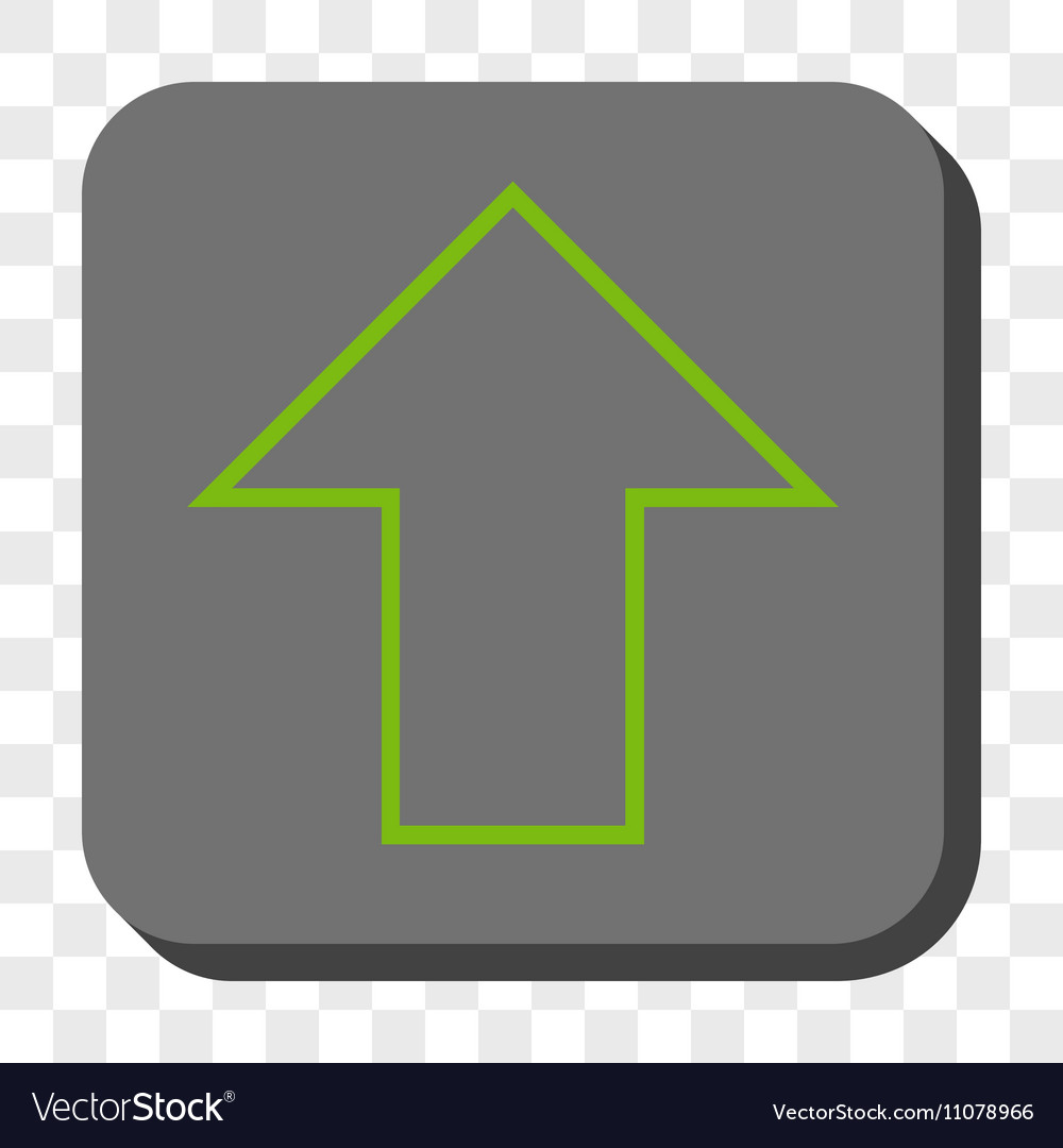 Arrow up rounded square button