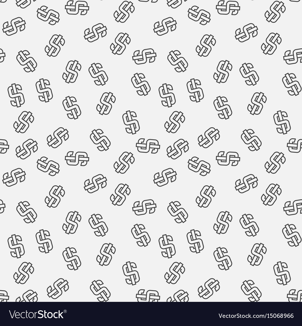 Dollar Abstract Pattern
