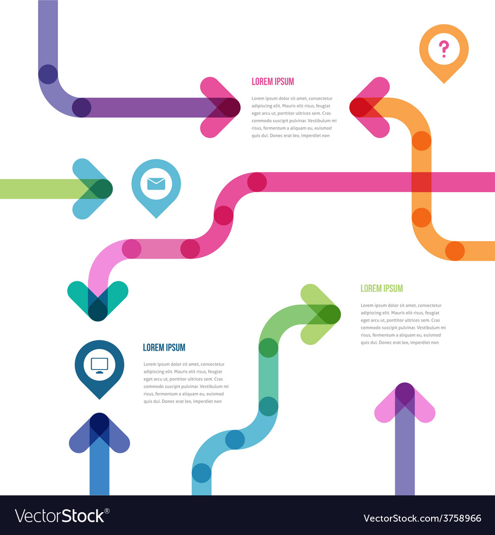 Dynamic Arrow Pathways