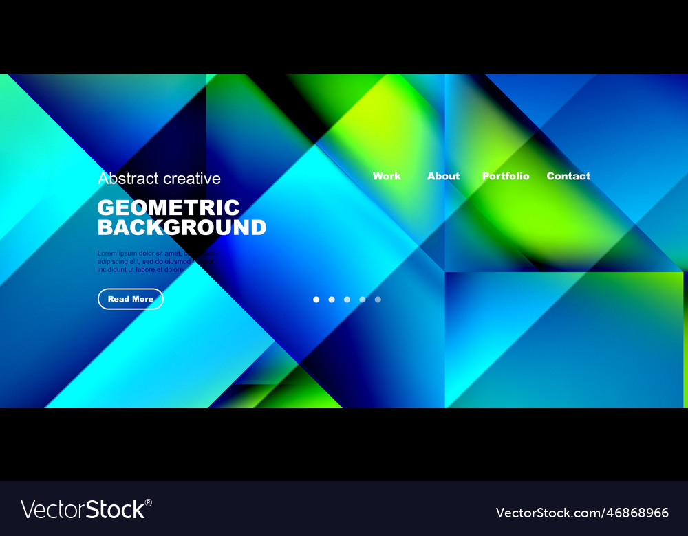 Dynamic triangle design with fluid gradient colors Vector Image Dynamic triangle design with fluid gradient colors