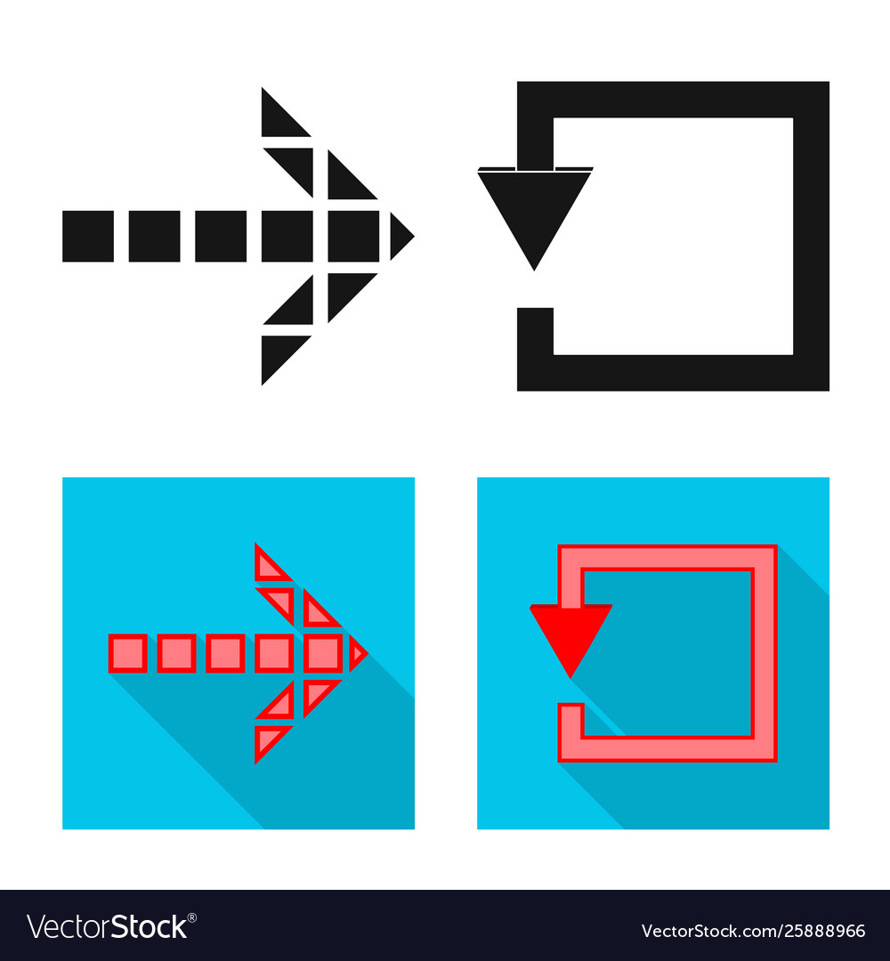 Element and arrow icon