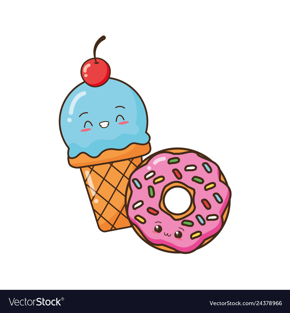 Donuts And Ice Cream