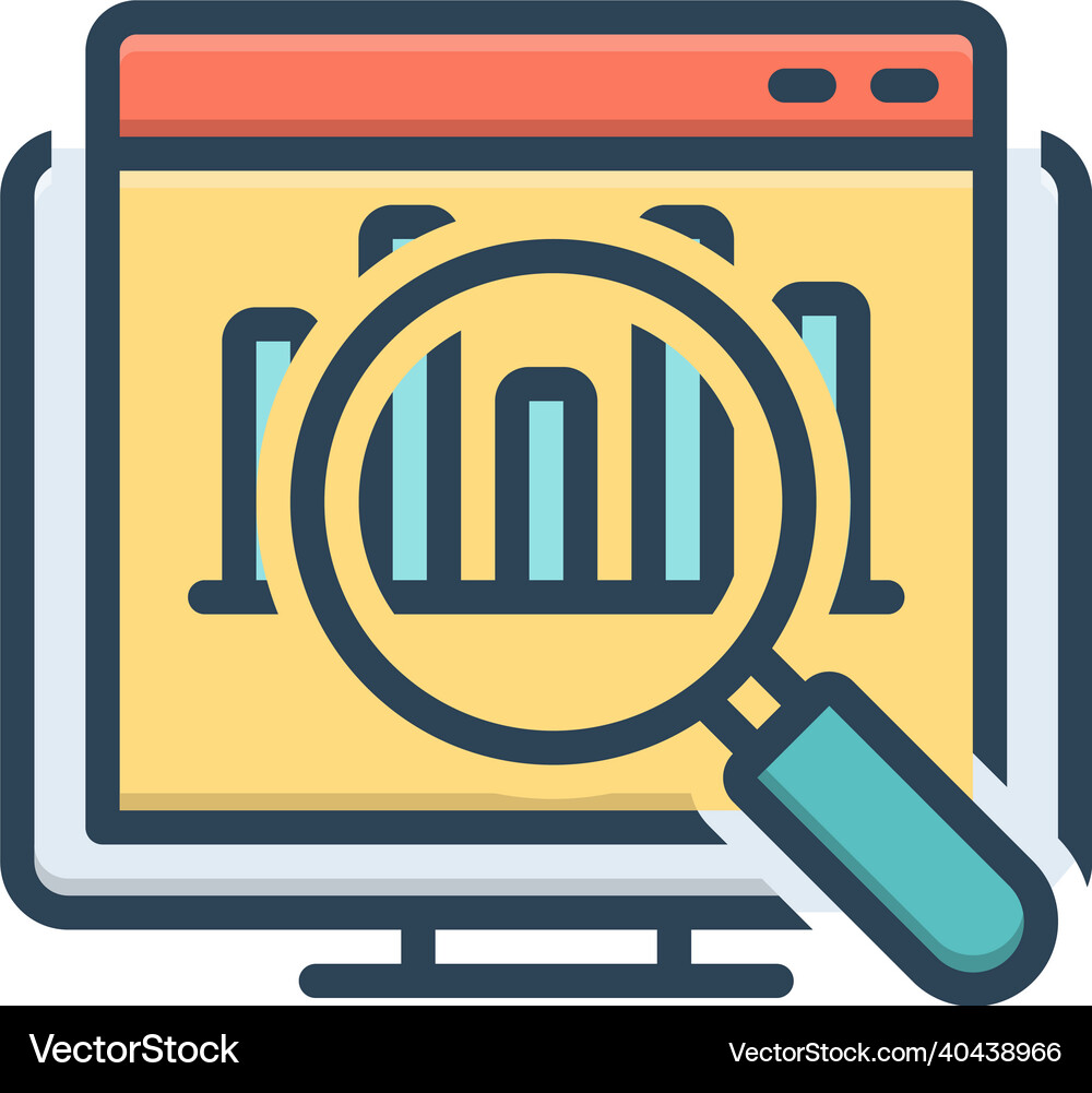 Seo audit Royalty Free Vector Image - VectorStock