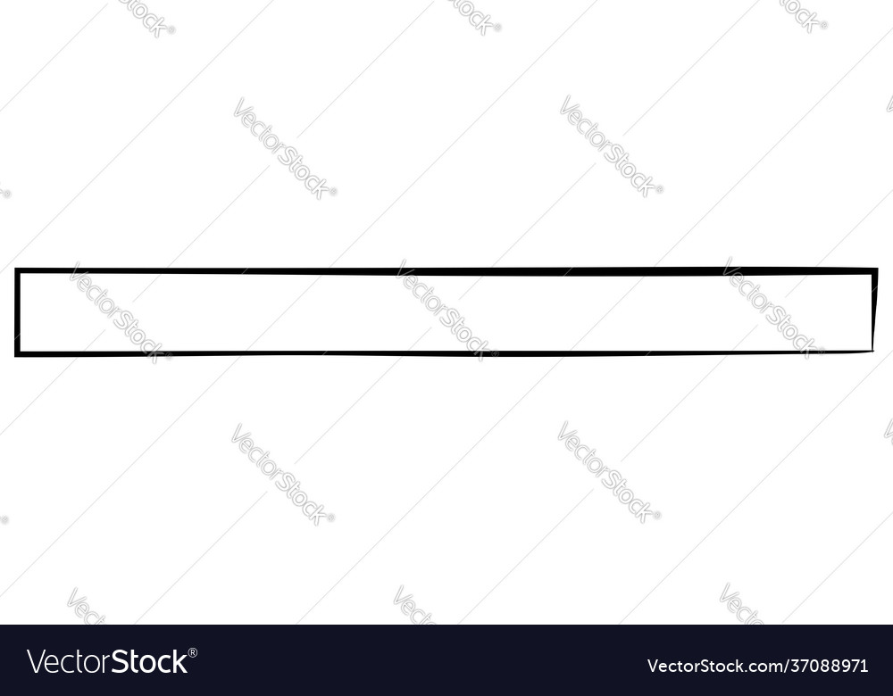Grungy rectangular frame border plaque outline Vector Image Grungy rectangular frame border plaque outline