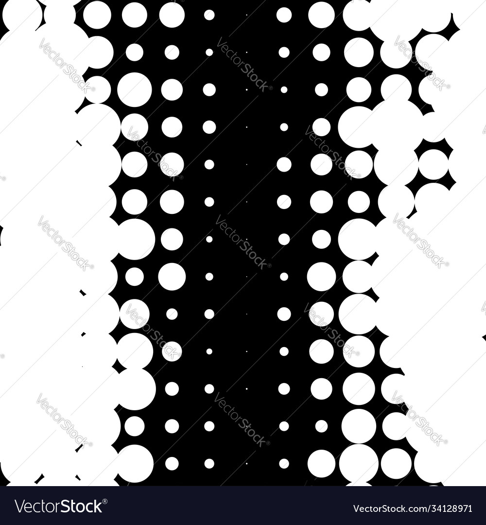 Halftone random circles dots specks vector image Halftone random circles dots specks