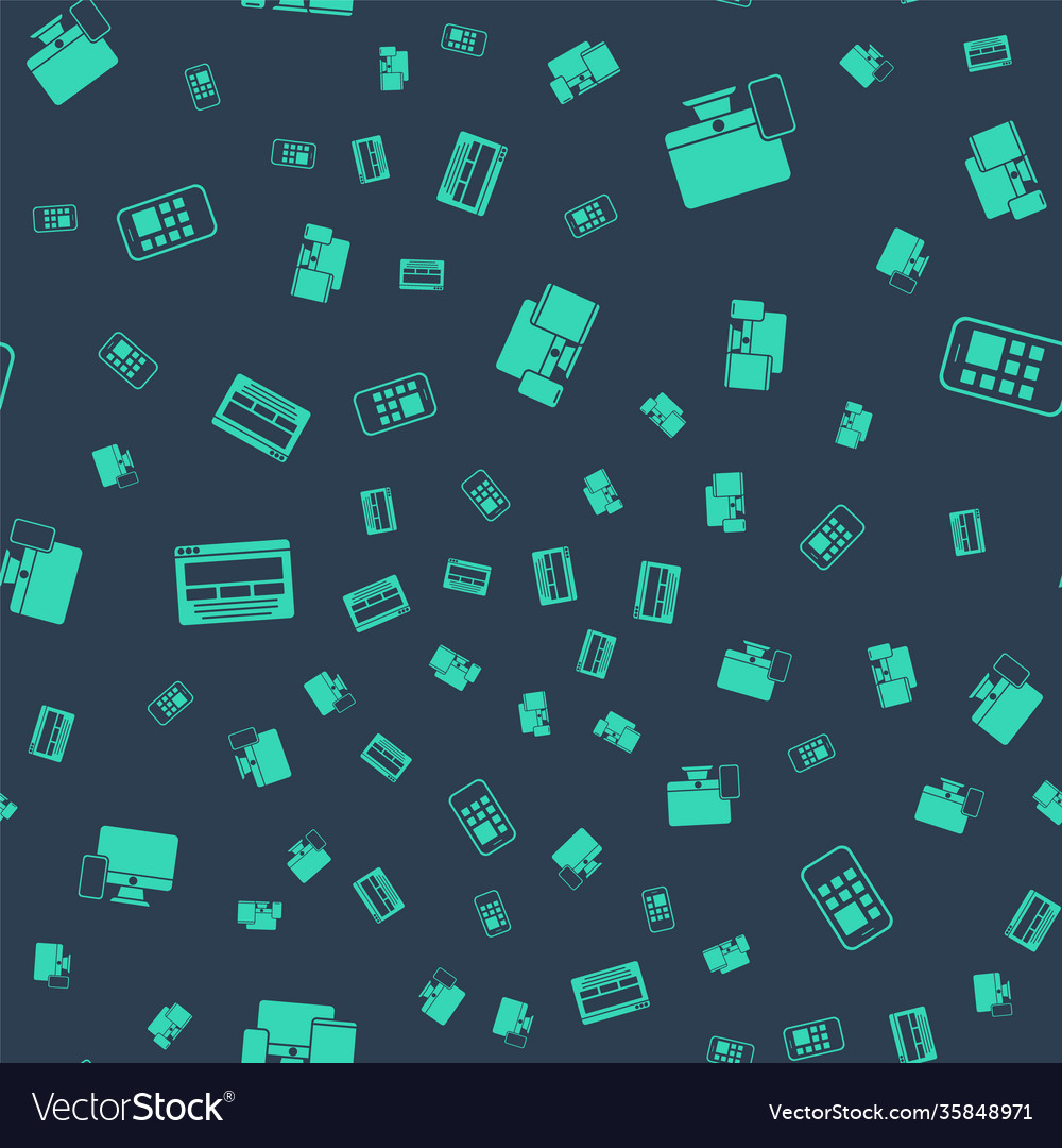 Set monitor mobile tablet and ui ux design vector image Set monitor mobile tablet and ui ux design