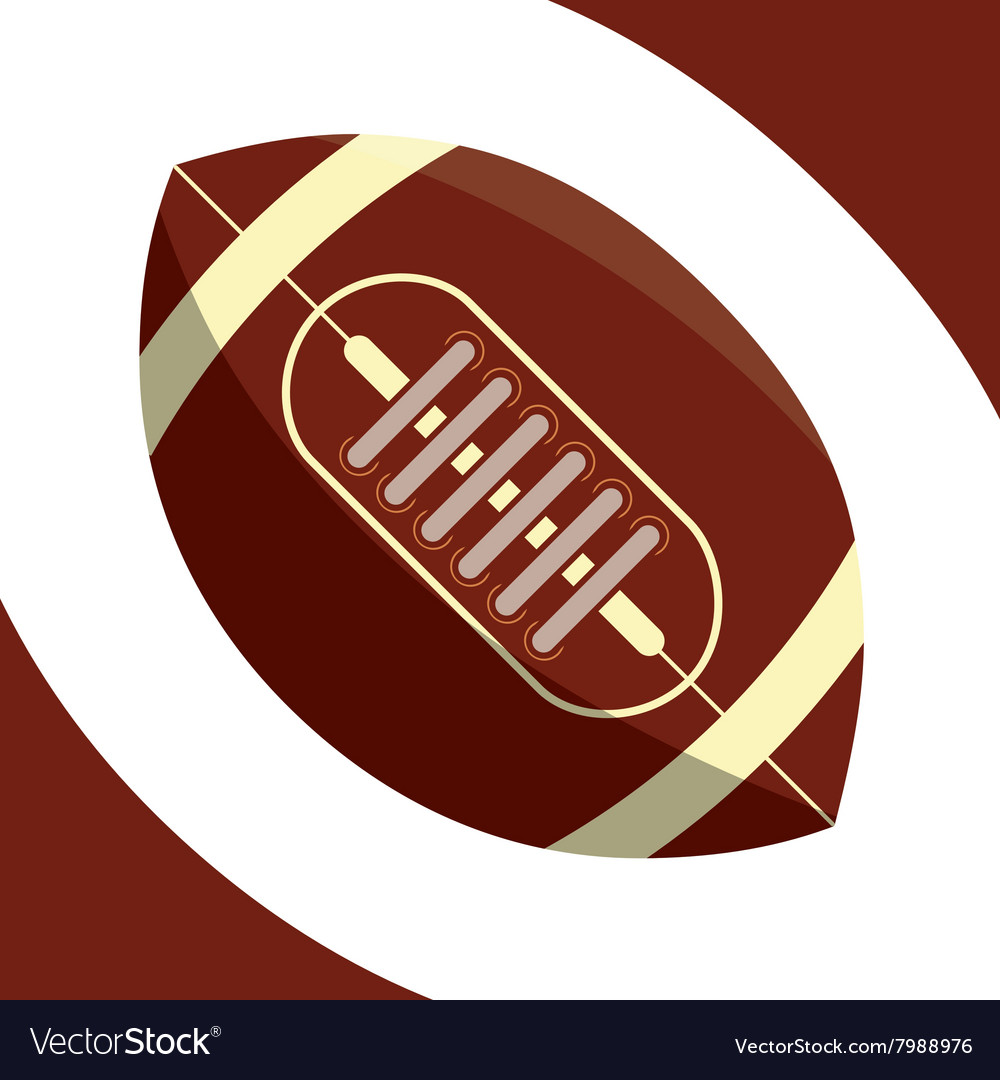 American football icon design