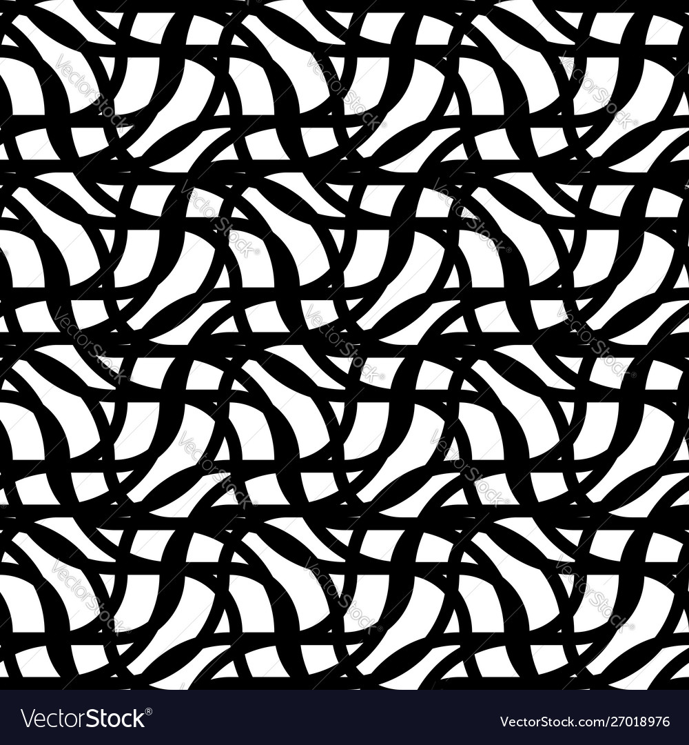 Design seamless monochrome lines pattern