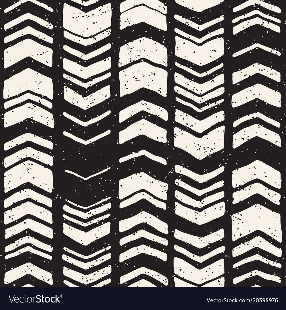 Monochrome Zigzag Pattern