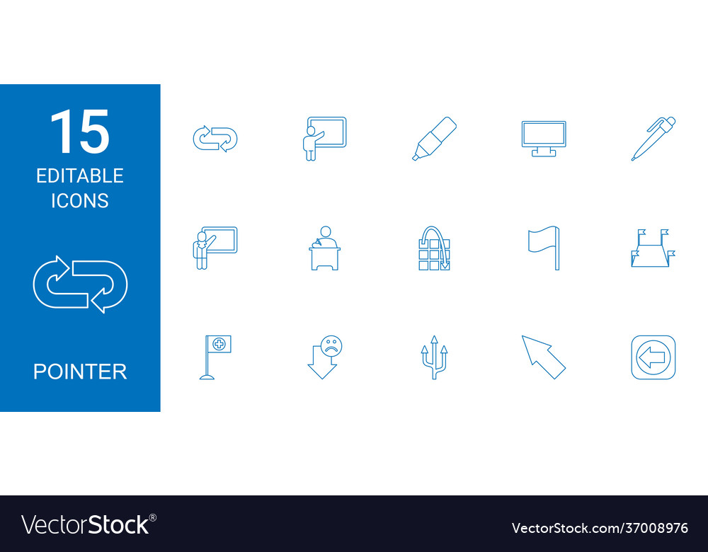 Pointer icons