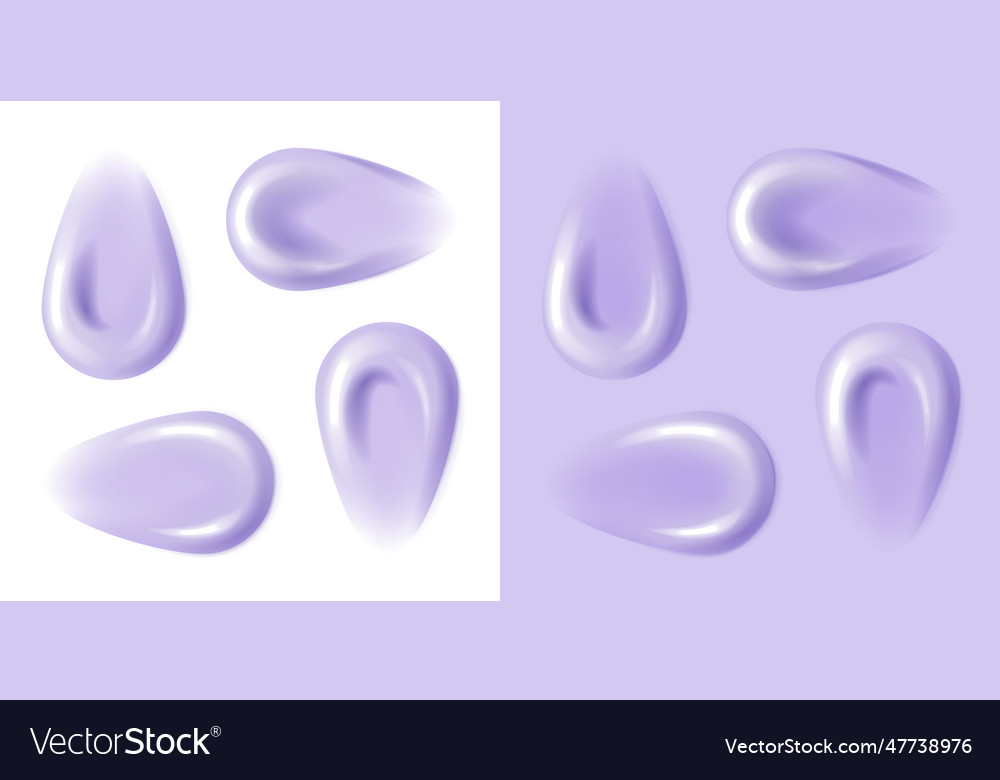 Purple complex moisture balancing soothing eye Vector Image