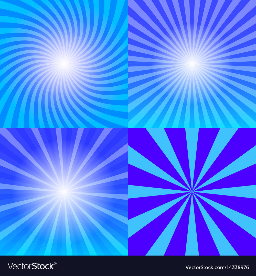 Sunray background set