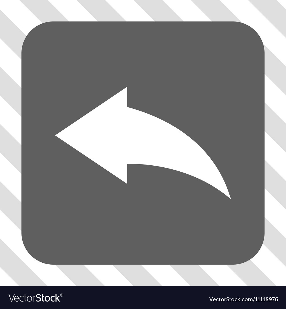Undo rounded square button