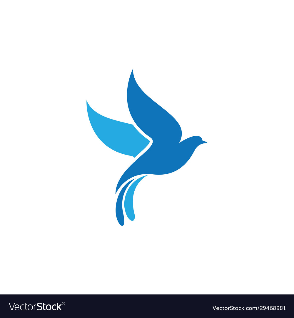 Dove icon design Royalty Free Vector Image - VectorStock