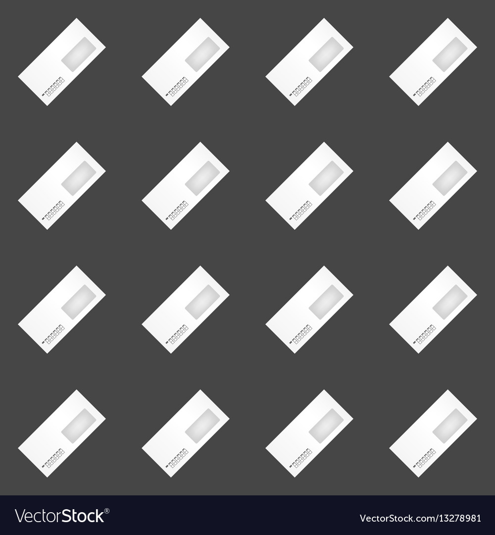 Envelope seamless pattern